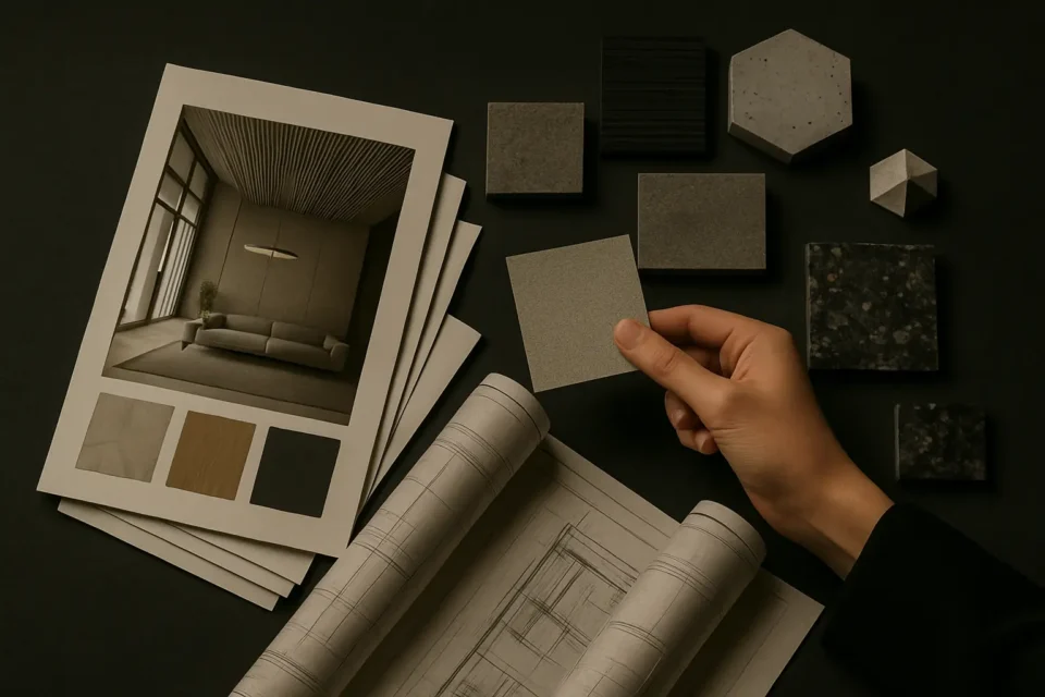 Vzorkovování: součástí Desing & Build může být i architektura a interior design